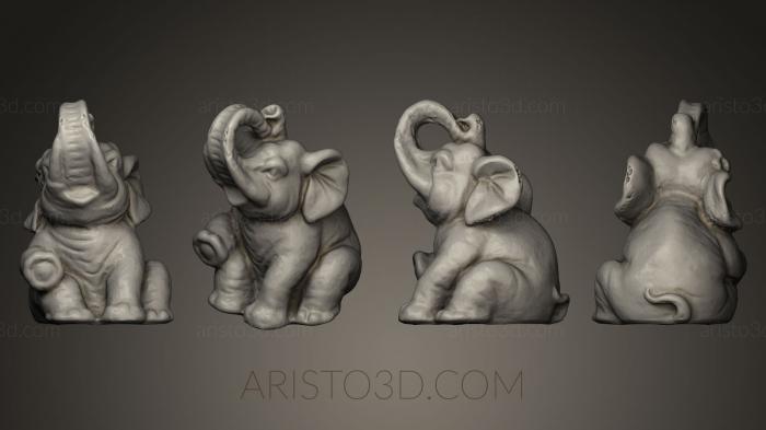 Animal figurines (STKJ_0255) 3D model for CNC machine